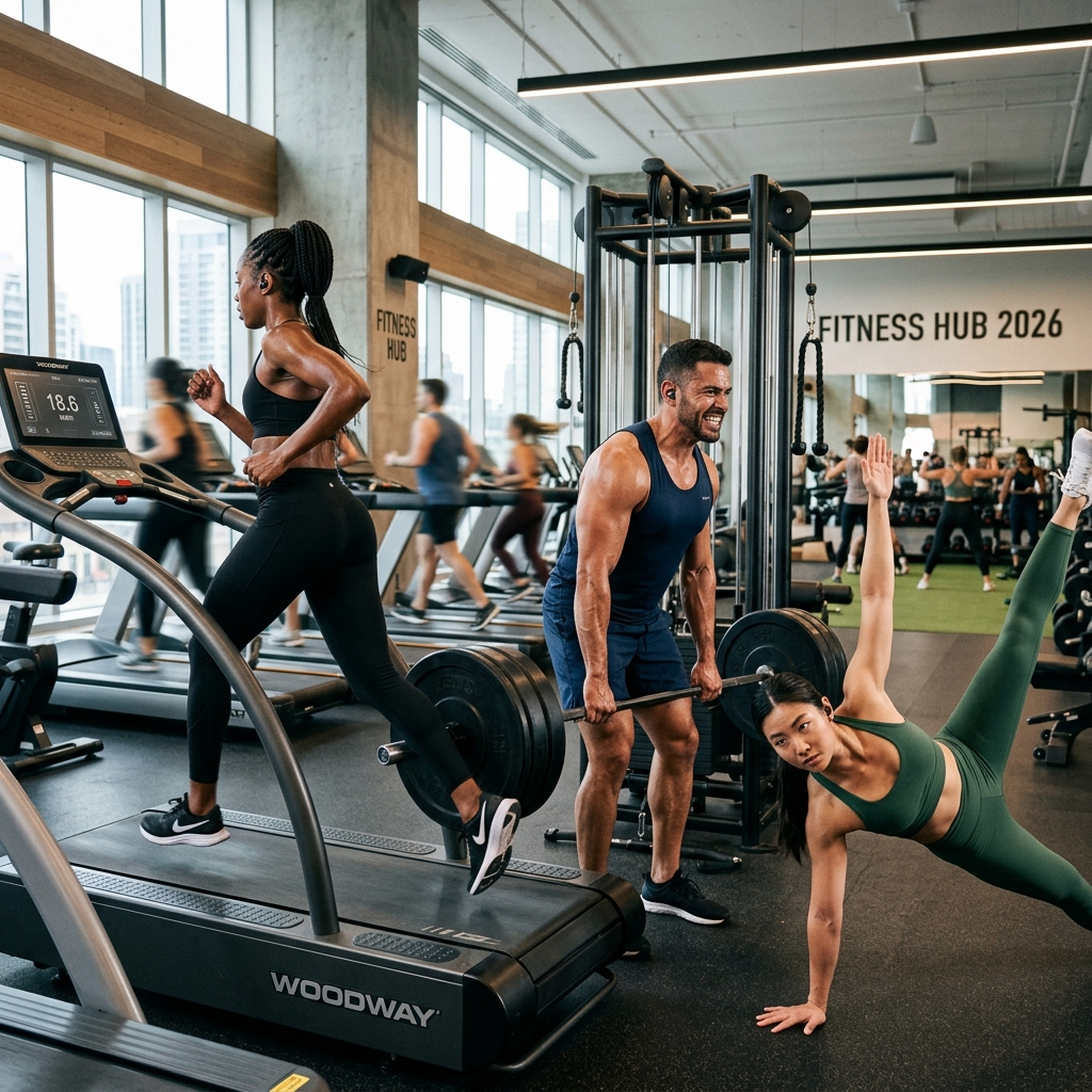 Wireless earbuds in gym setting. Top picks for 2026 workouts.